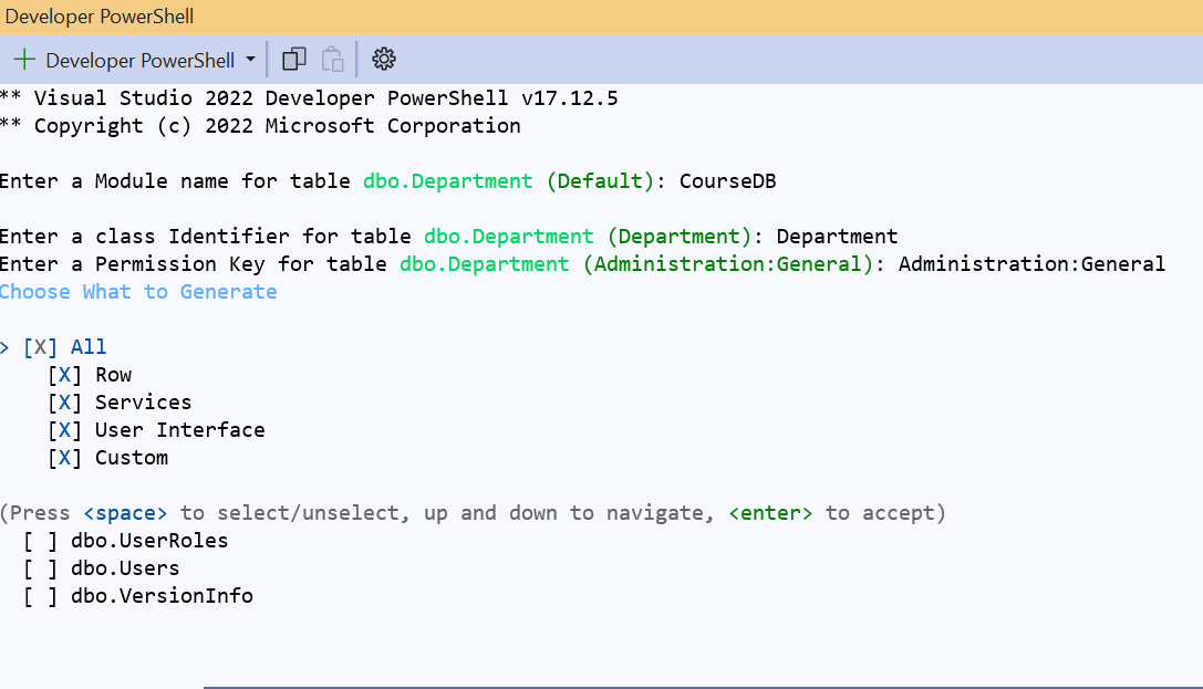 Migration Screenshot