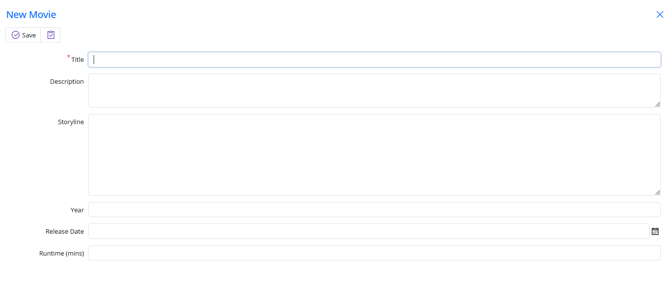 Movies TextArea Editors