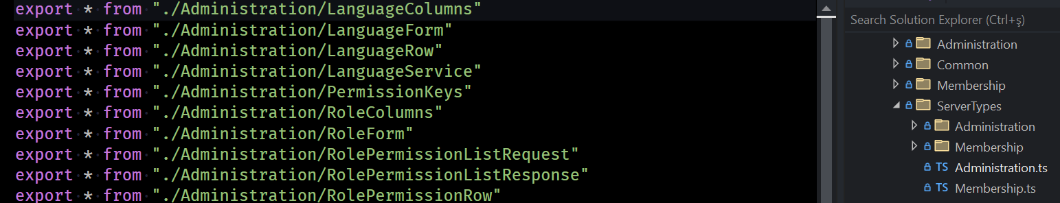 Module Re-Exports