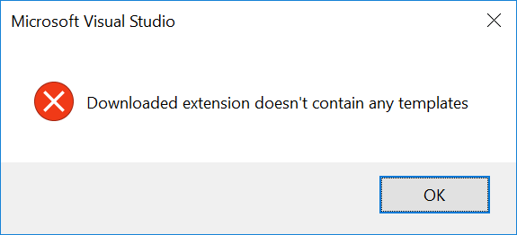 VS 2017 Error