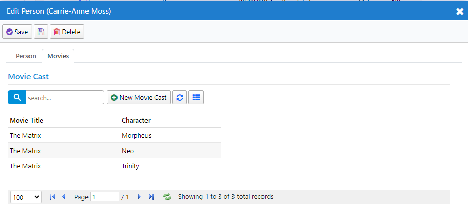 MoviePersonGrid without Label