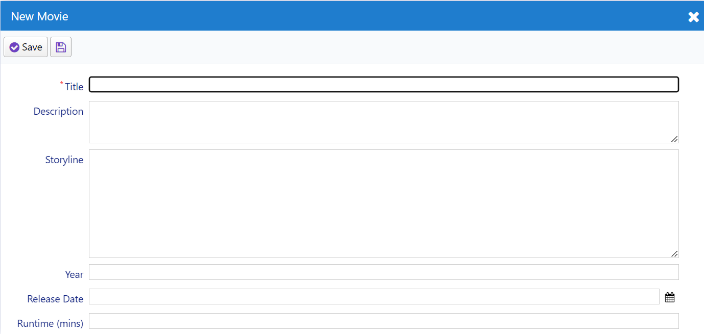 Movies TextArea Editors