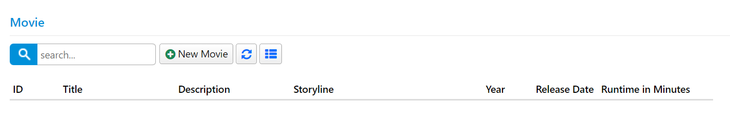 Movies Runtime Column Fixed